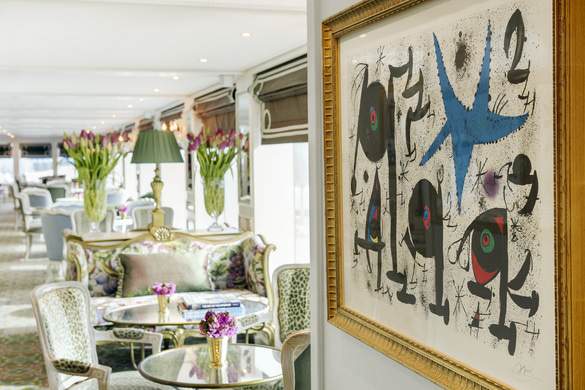 UNIWORLD Boutique River Cruises SS Catherine Interior Van Gogh Lounge 5.Jpg